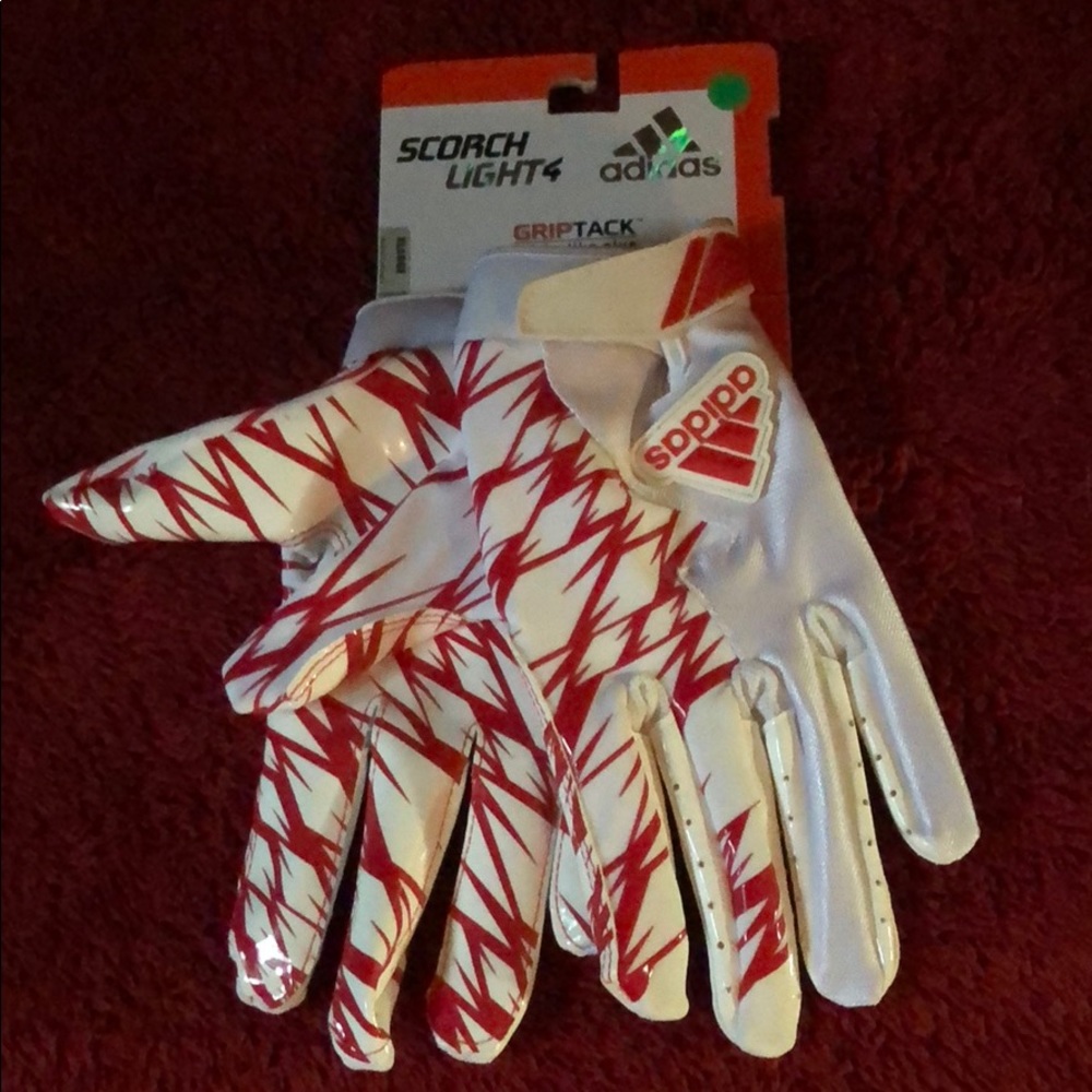 Mens adidas football gloves size X LARGE